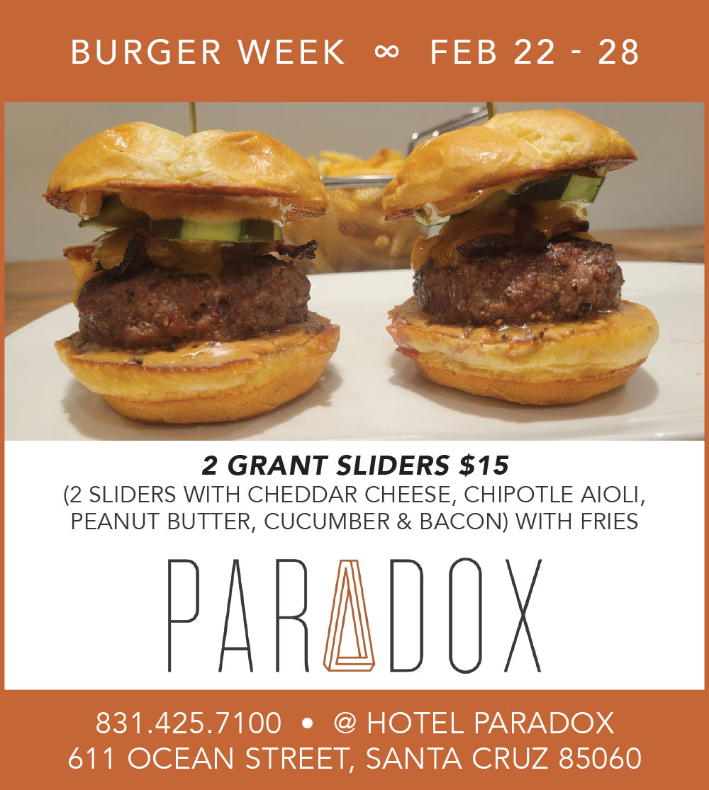 Burger Week Santa Cruz Restaurant Week (Feb 2228, 2023)