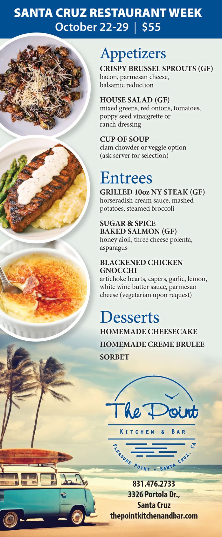Eight On The Point Menu.pdf The Point - Santa Cruz Restaurant Week