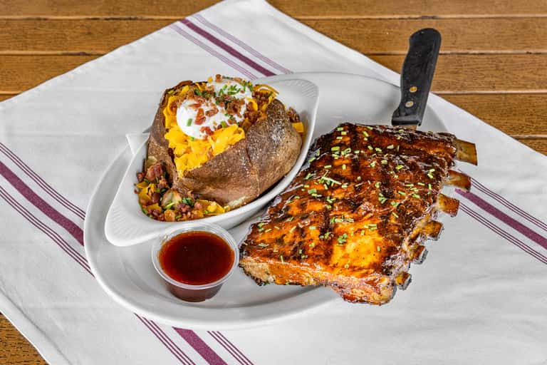back nine grill and bar, ribs